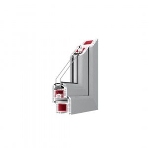 Fenster (DR) IGLO PREMIER 800x1100 2Fach Verglasung (anthrazit)