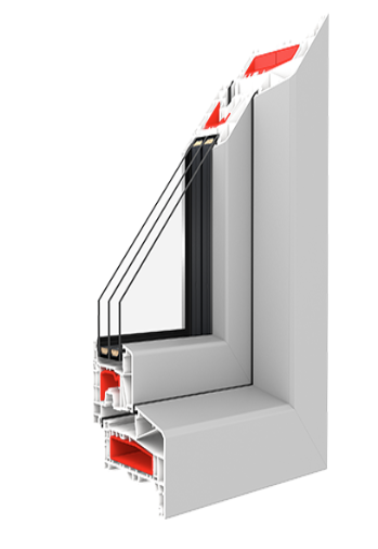 Fenster (DKR) IDEAL 7000NL 800x1100 2Fach Verglasung (anthrazit) – Bild 5