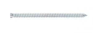 Abstandsmontageschraube Amo® III 7,5 Typ 2 Zylinderkopf 8,0 mm, Stahl verzinkt, blau passiviert, Antrieb RW30