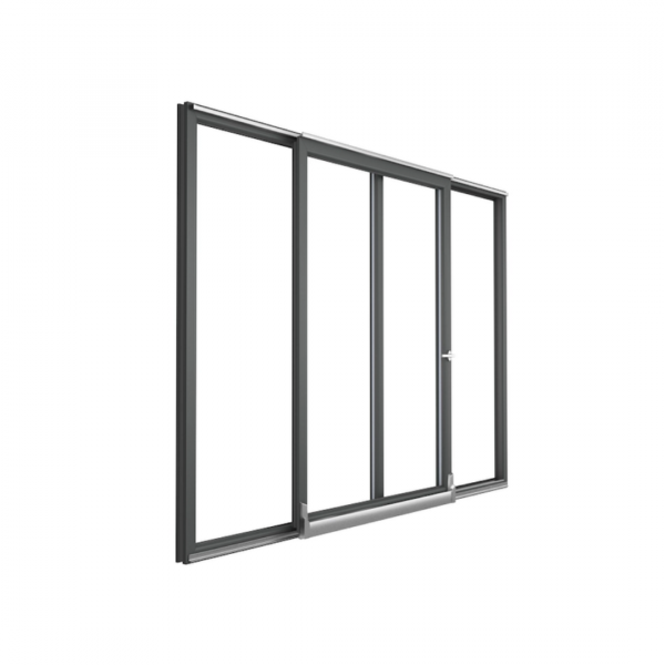 Terassentür Kipp-Schiebe-System IGLO 5 CLASSIC 3000x2500 (weiß)