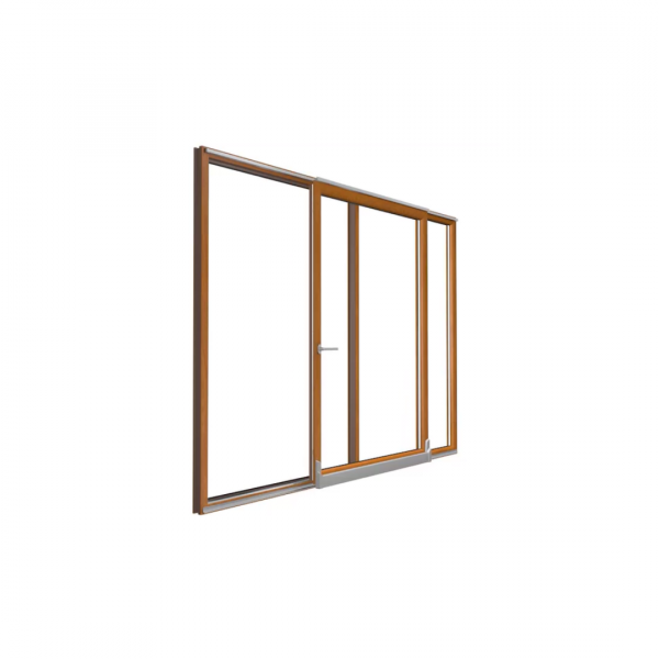 Terassentür Kipp-Schiebe-System IGLO ENERGY 3000x2500 (weiß)