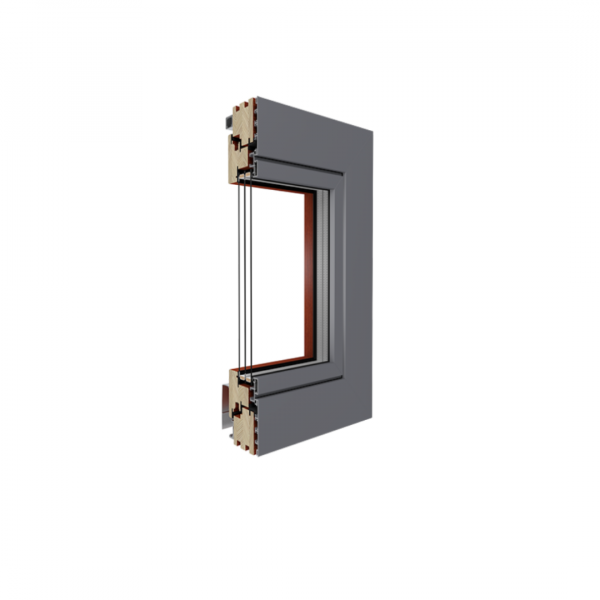 Terassentür Kipp-Schiebe-System DUOLINE 3000x2500 (weiß) – Bild 2