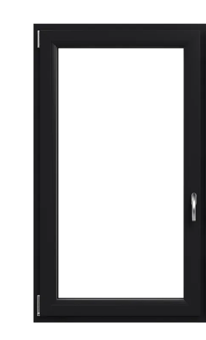 Balkontür  IGLO ENERGY CLASSIC 1100x2100 2Fach Verglasung (Anthrazit) – Bild 3