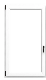 Balkontür  IGLO ENERGY CLASSIC 1100x2100 2Fach Verglasung (Anthrazit) – Bild 4