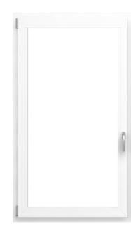 Fenster (DKR) Aluminium MB-86 N SI 800x1100 2Fach Verglasung (weiß) – Bild 4