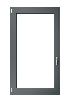 Fenster (DKR) Aluminium MB-79 N 800x1100 2Fach Verglasung (anthrazit) – Bild 4